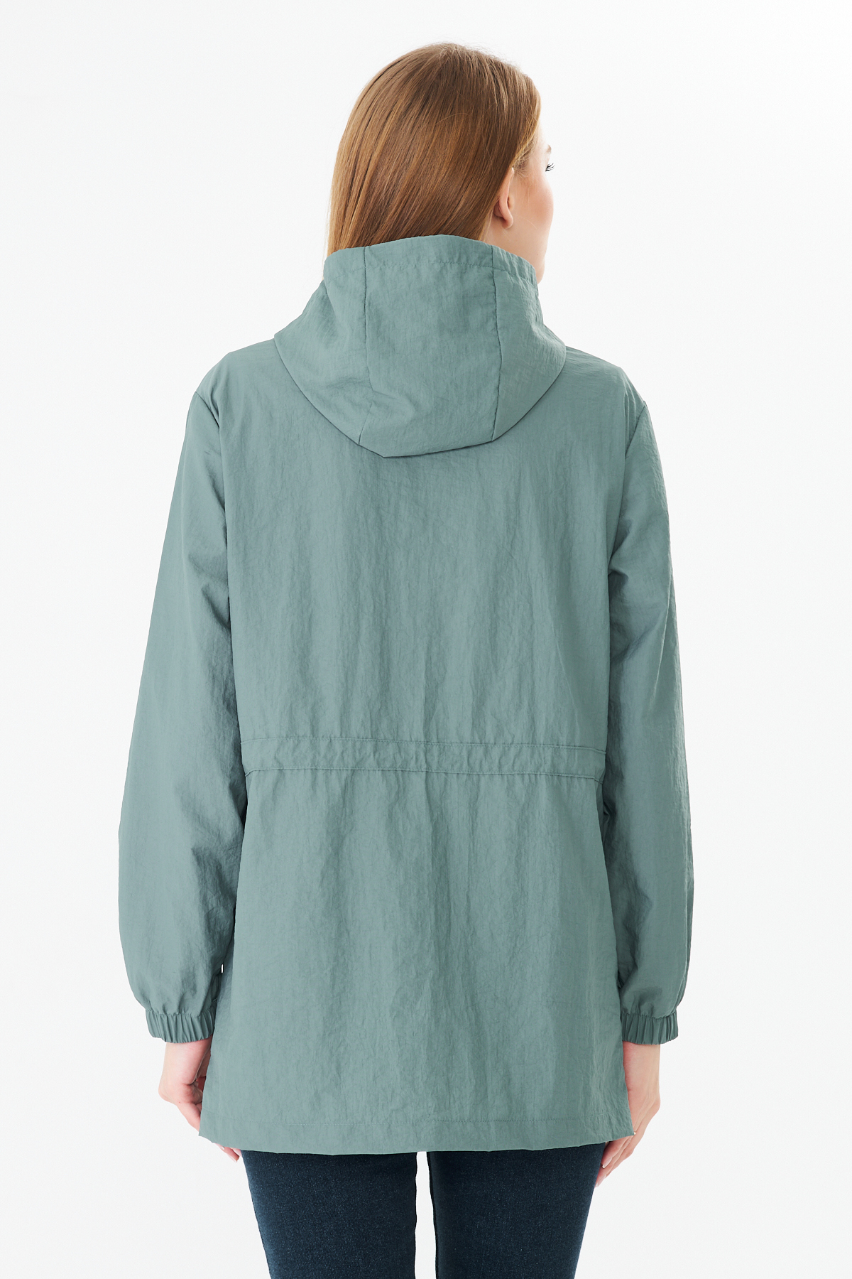 PIQUE  KADIN YAĞMURLUK Beli Ayarlanabilir Kapüşonlu Yağmurluk - Görsel 8