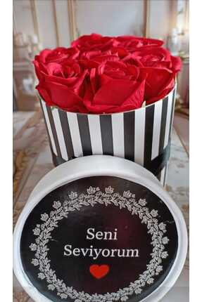 umbera-flowers Hediye Çiçek Sevgililer Günü Şık Zarif Kalıcı Yapay Gül