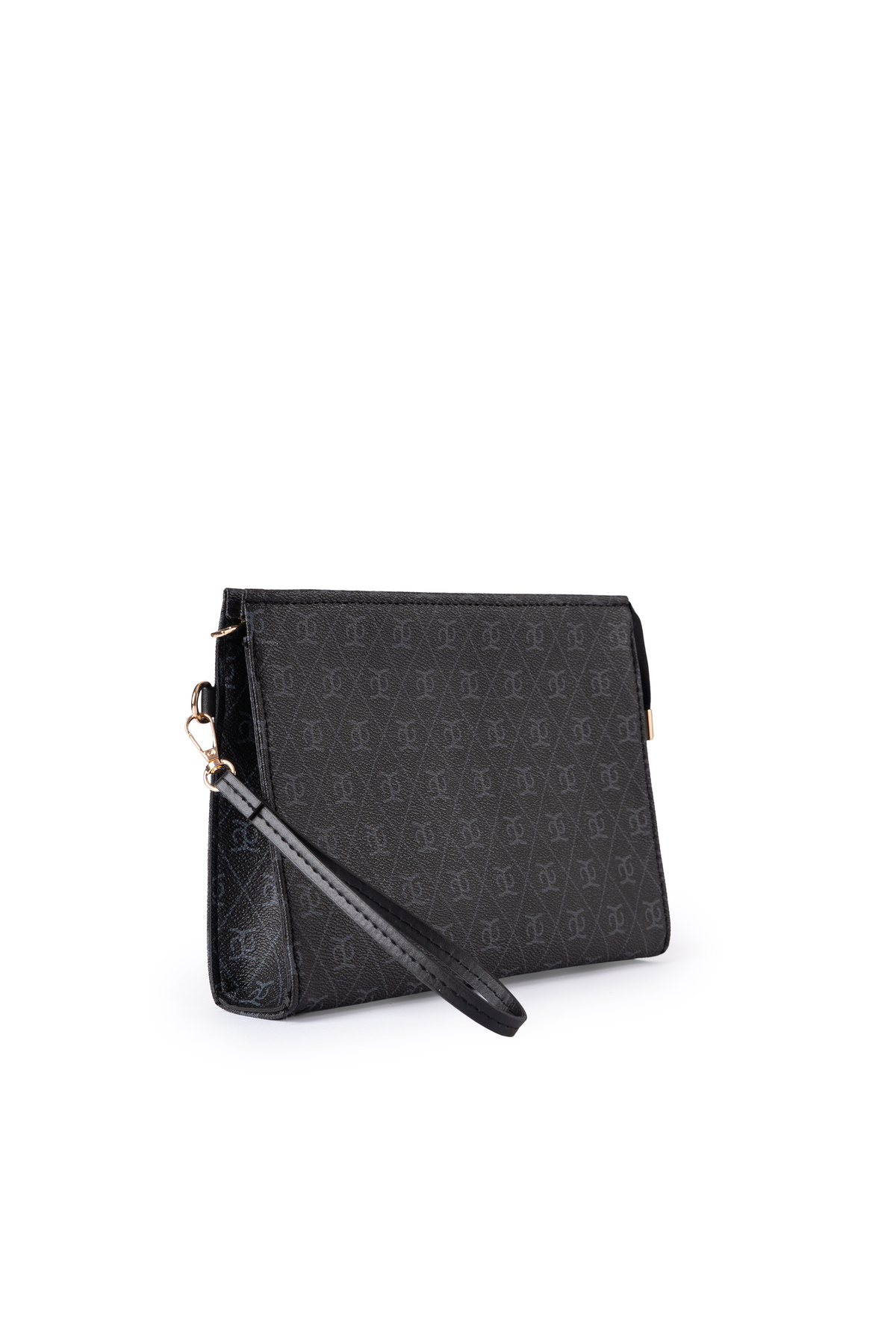 Sasha Suni Deri Clutch Kadın Portföy El Çantası Siyah