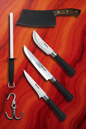 Sürmene Bıçakçı Hacı Ahmet Sürmene Kurban Çeyiz Mutfak Bıçak Seti - 6 Parça