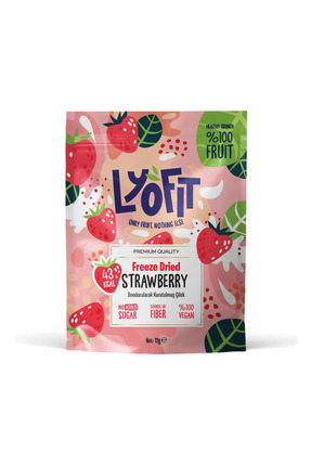 Lyofit Food Freeze Dried Çilek 12g 1 Adet