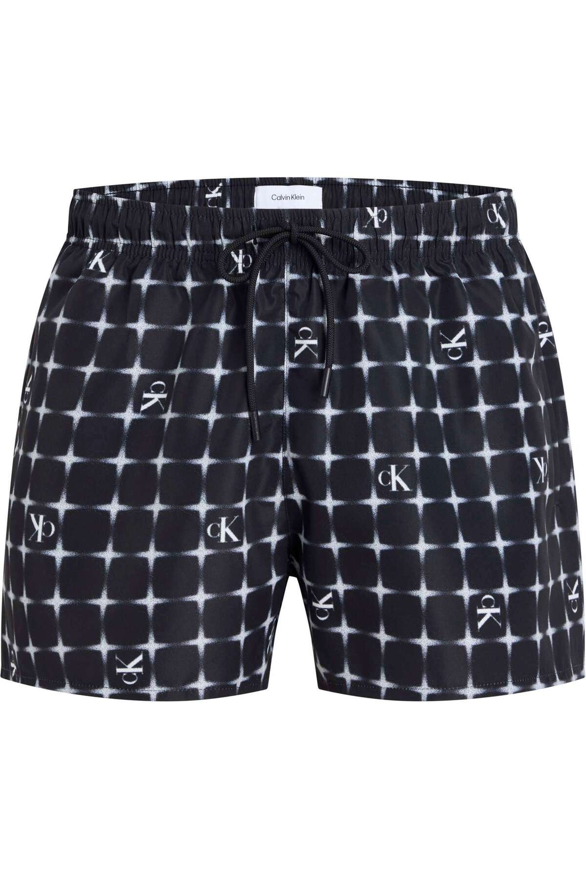 کلوین کلاین لباس شنا مردانه بند کوتاه-PRI، مشکی 0GO