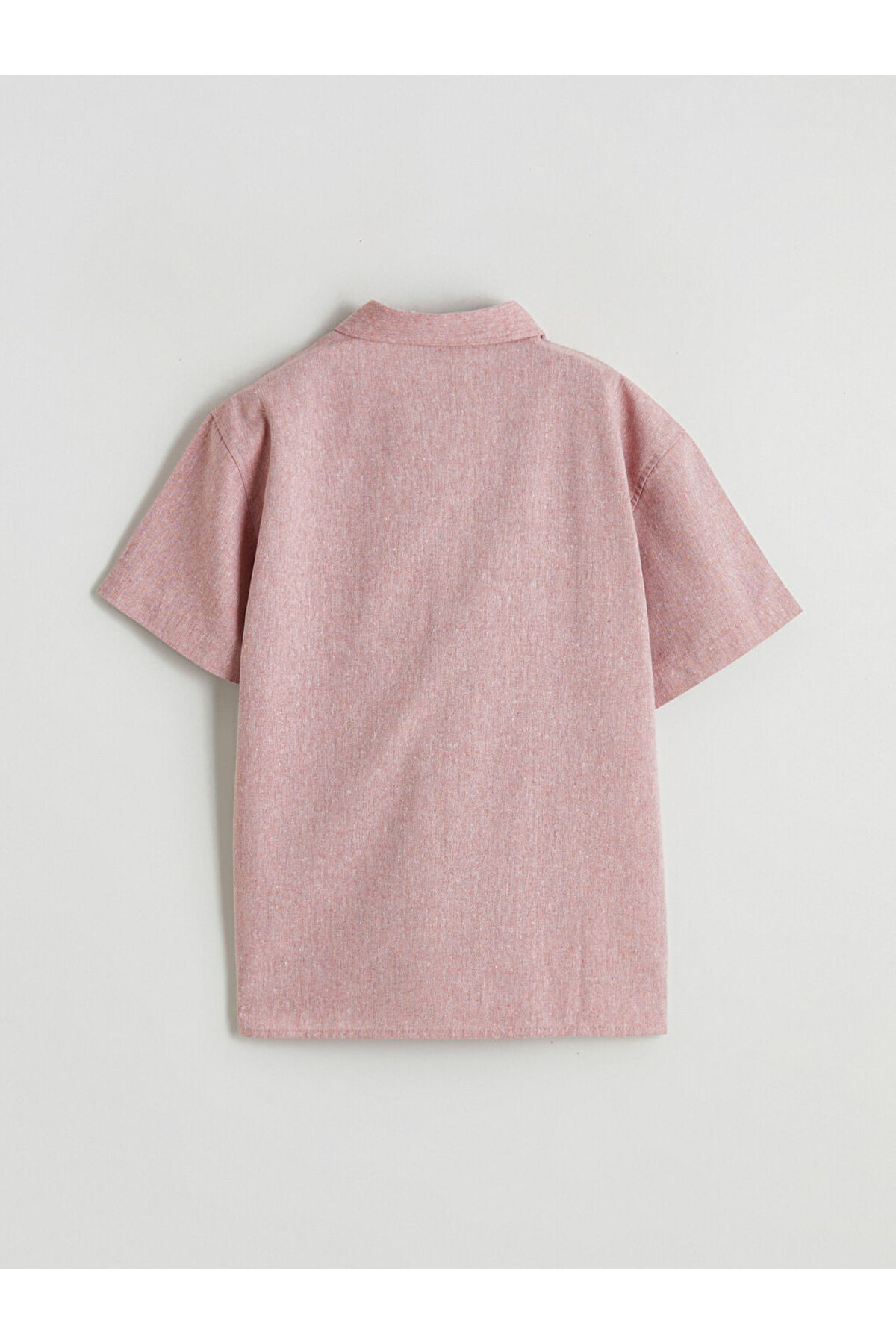 LC Waikiki Pembe Basic Erkek Çocuk Gömlek fotoğrafı 3 (önizleme)