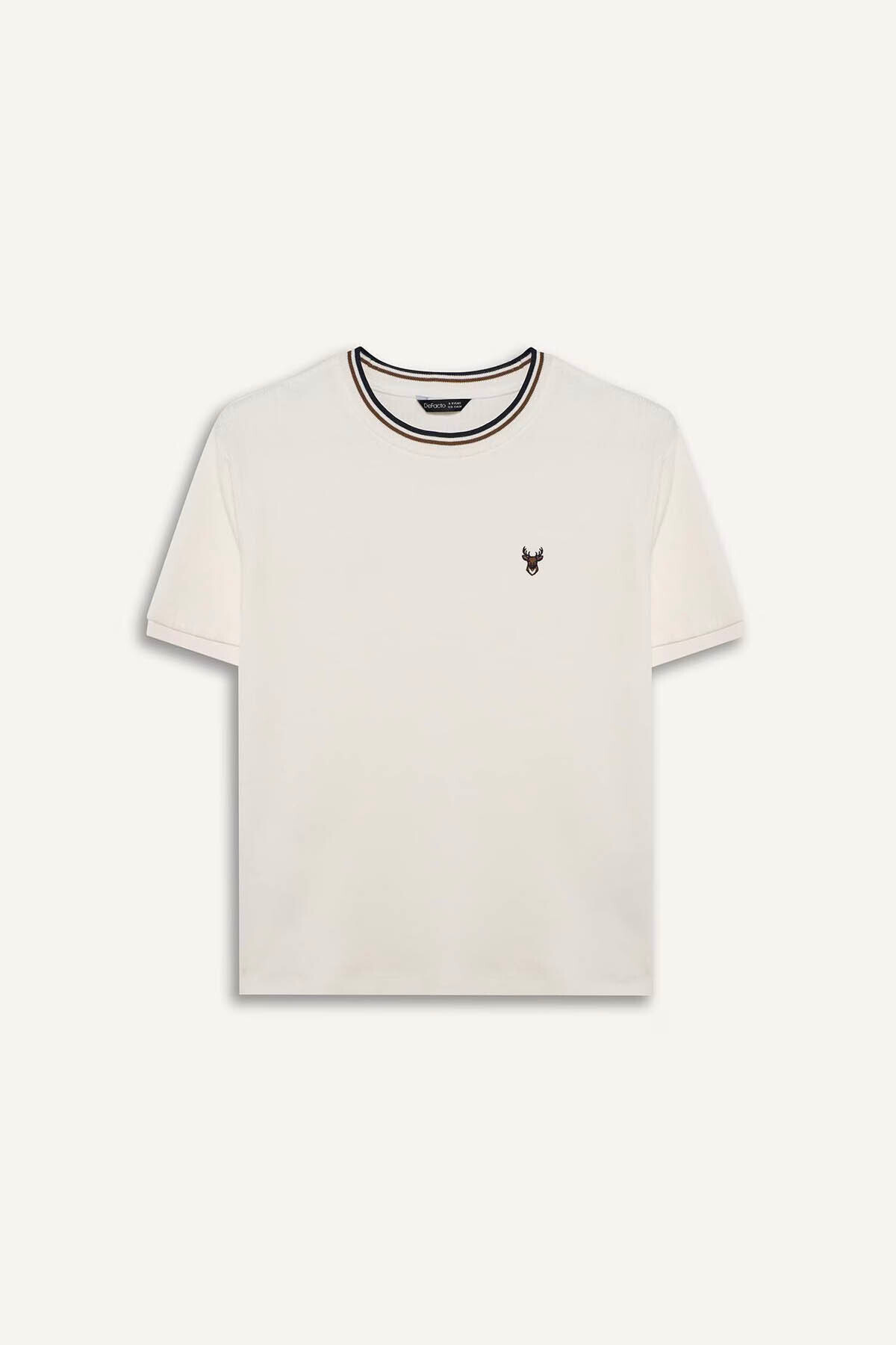 Defacto 100% Cotton Embroidered T-Shirt for Boys G6730A826Sm