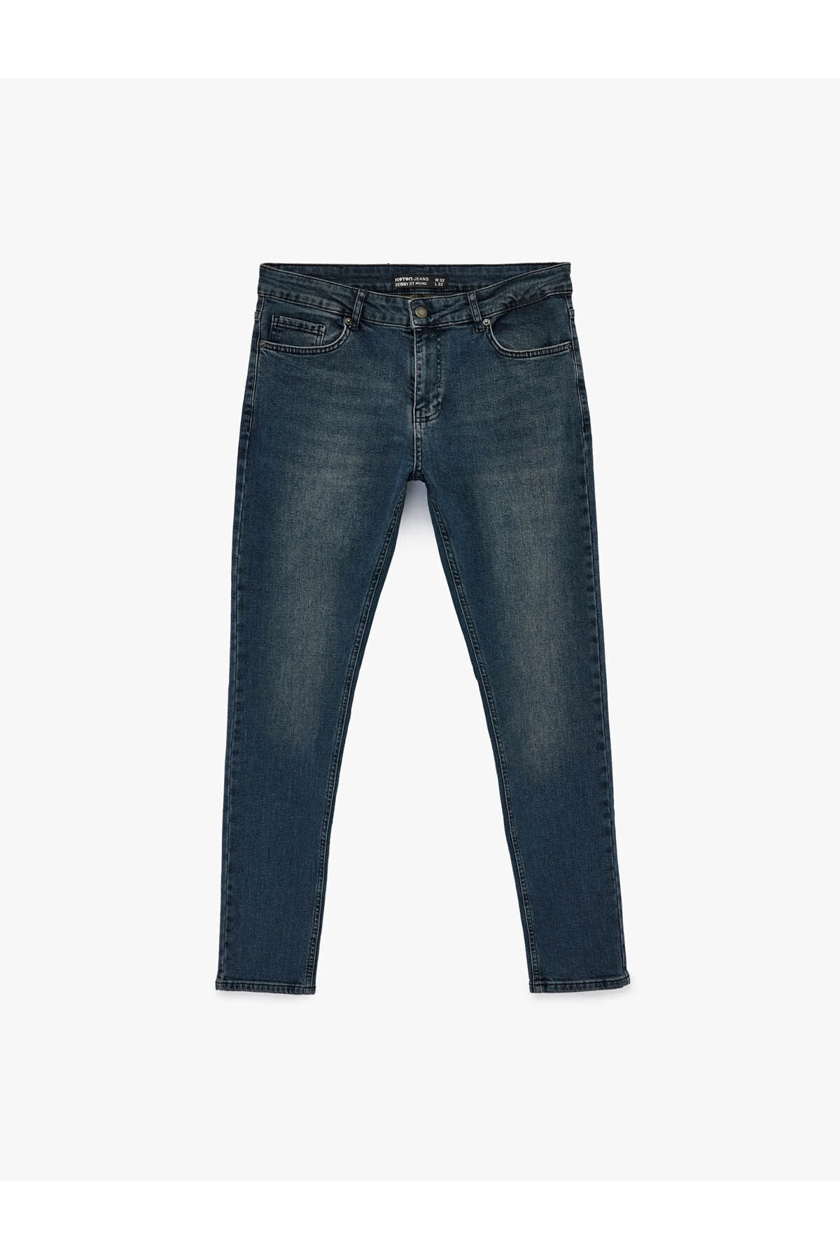 Koton  Michael indigo Erkek Jean Pantolon 6SAM40060ND - Görsel 4