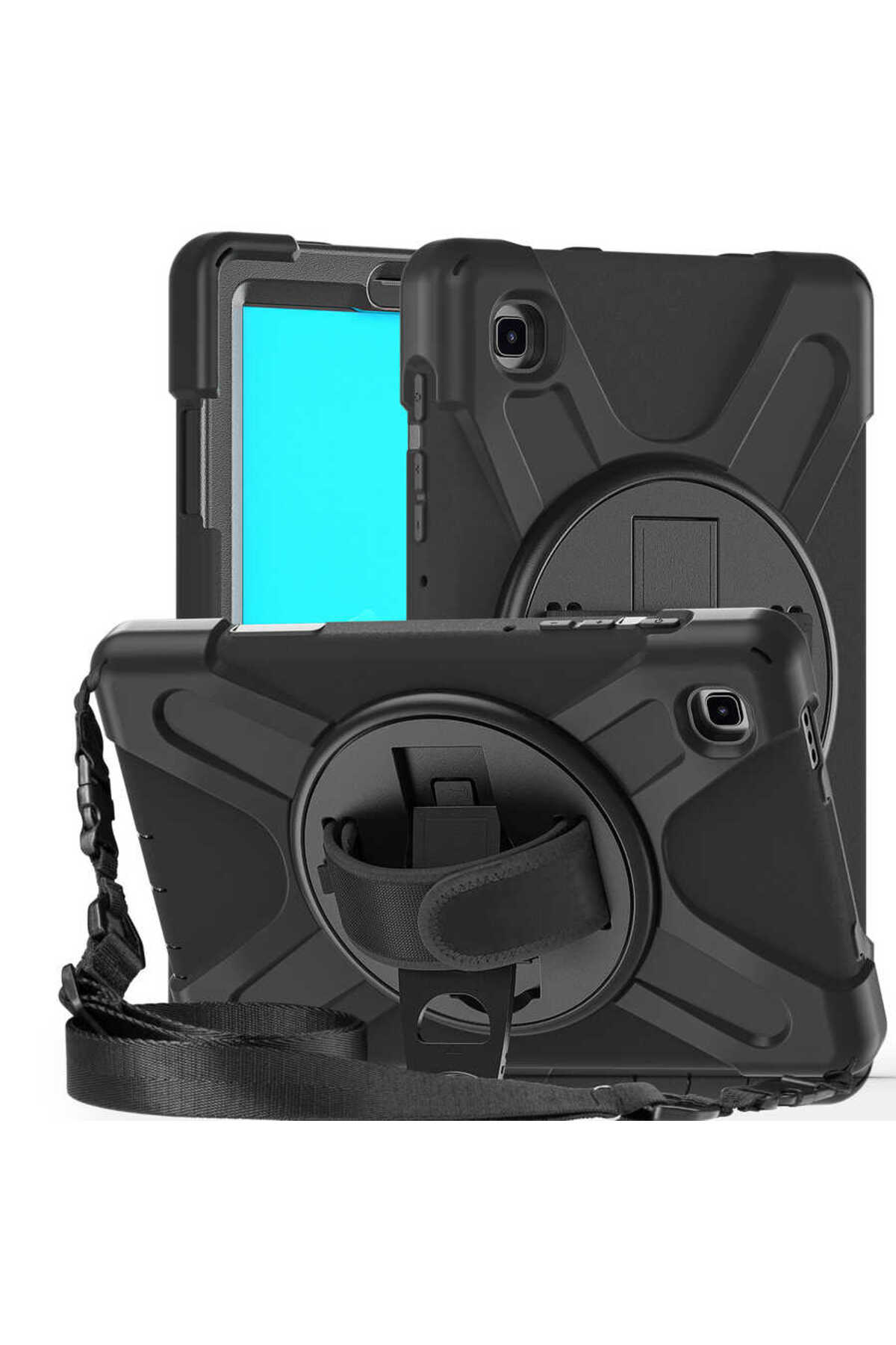 Galaxy Tab A7 Lite T225 NXAR Defender Tablet Silikon - Siyah