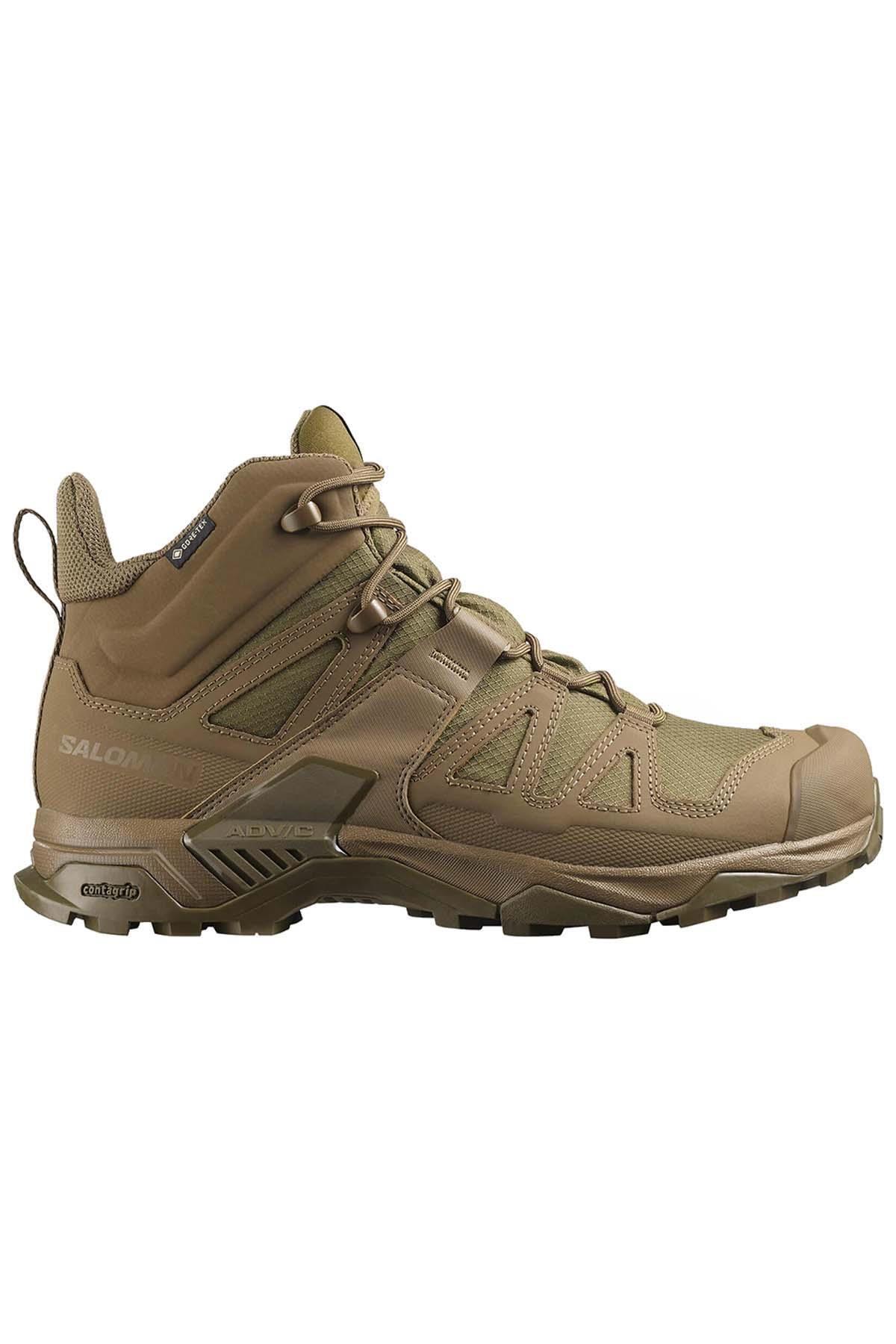 سالومون چکمه‌های تاکتیکی مردانه X Ultra Forces Mid GTX از برند Camel