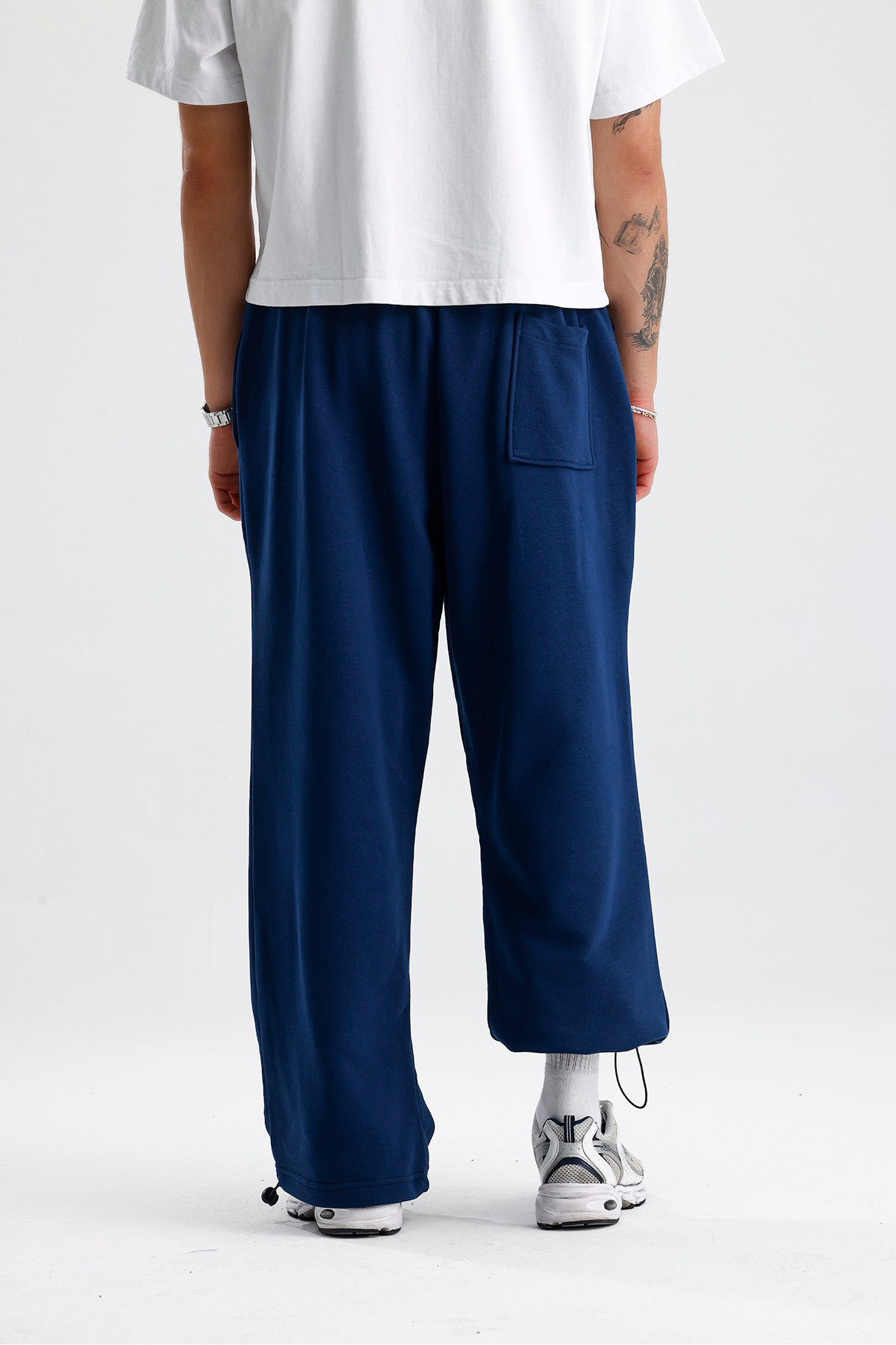 ATE WEAR Mevsimlik ATE Nakış Premium Ayarlanabilir Paça Oversize Eşofman Altı görsel 8