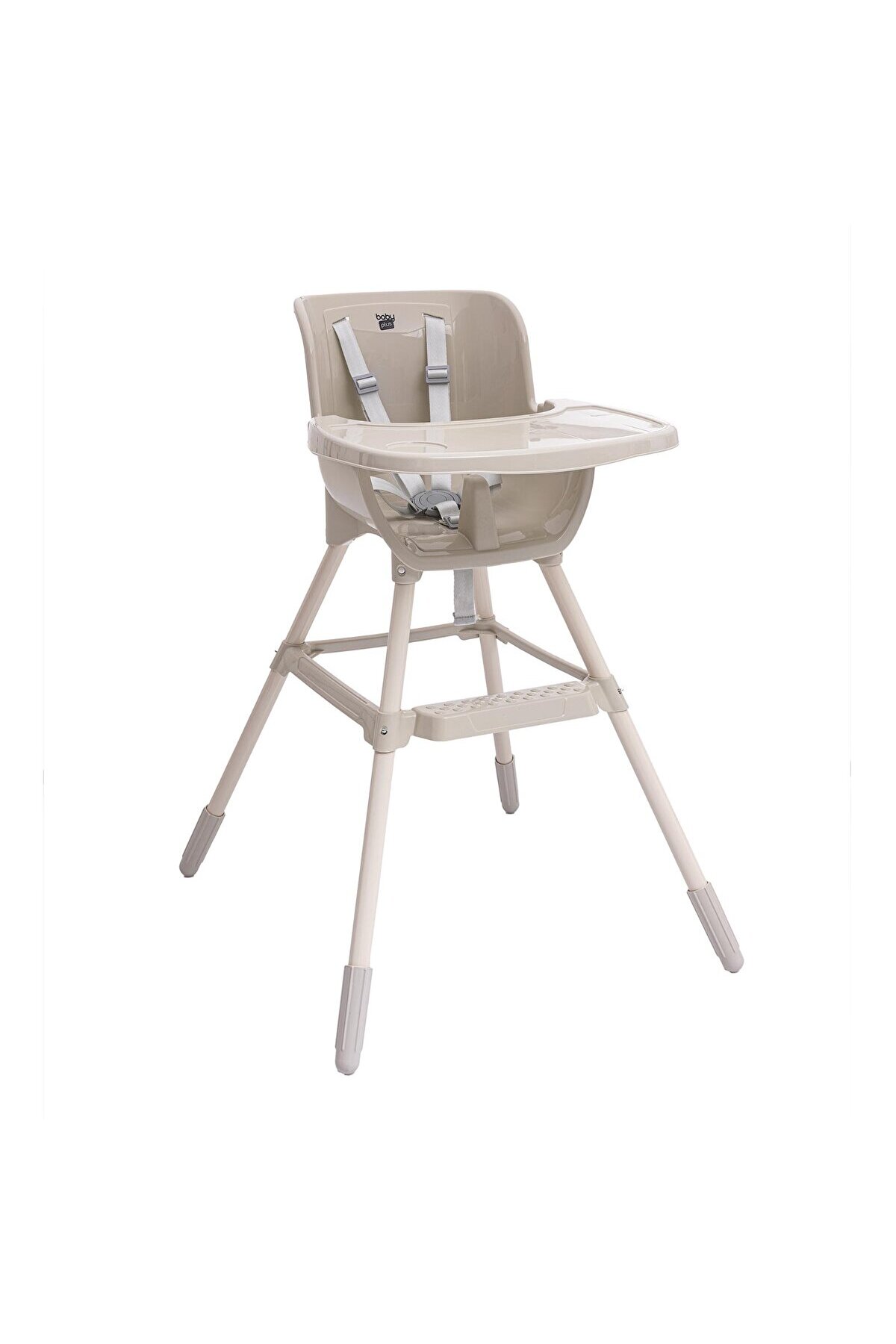 Baby Plus Pizza Mama Sandalyesi, 3 Noktalı Emniyet Kemeri, Kaymaz