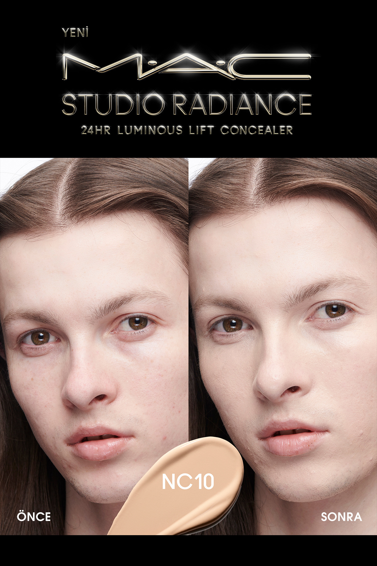 کانسیلر لیفت 24 ساعته Luminous Lift Studio Radiance - کانسیلر سرم با محتوای مراقبت از پوست 11 میلی لیتر - NC10 2