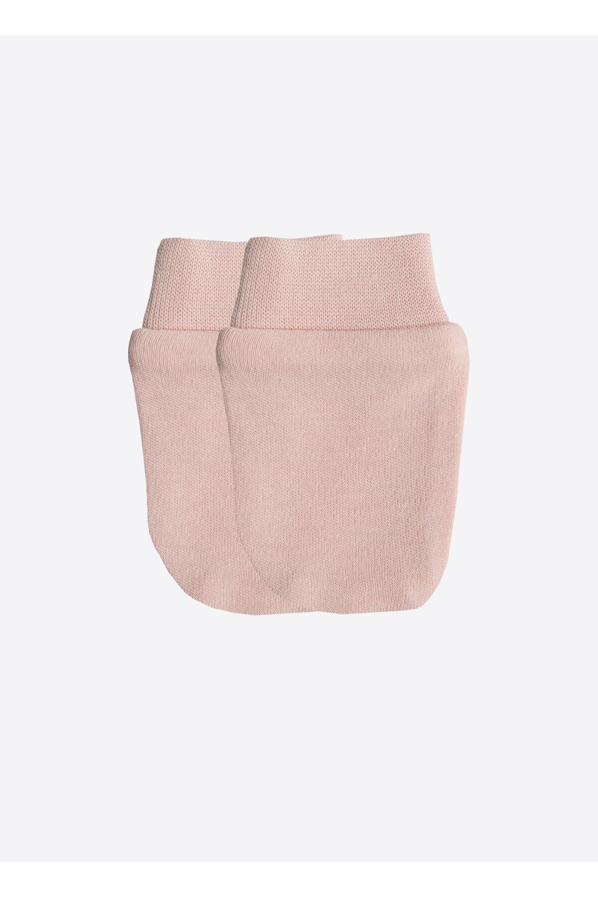 kitikate Organik New Basic 2'li Eldiven Ekru-Pembe fotoğrafı 2 (önizleme)