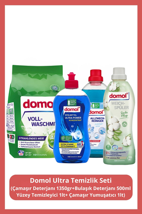 Domol Ultra Temizlik Seti (4'lü Karma Set)