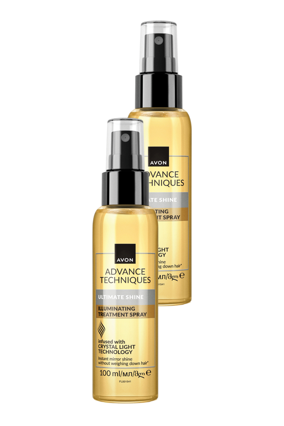 AVON Advance Techniques Parlaklık Veren Saç Bakım Spreyi 100 Ml. İkili Paket — SAMPUAN1556-2