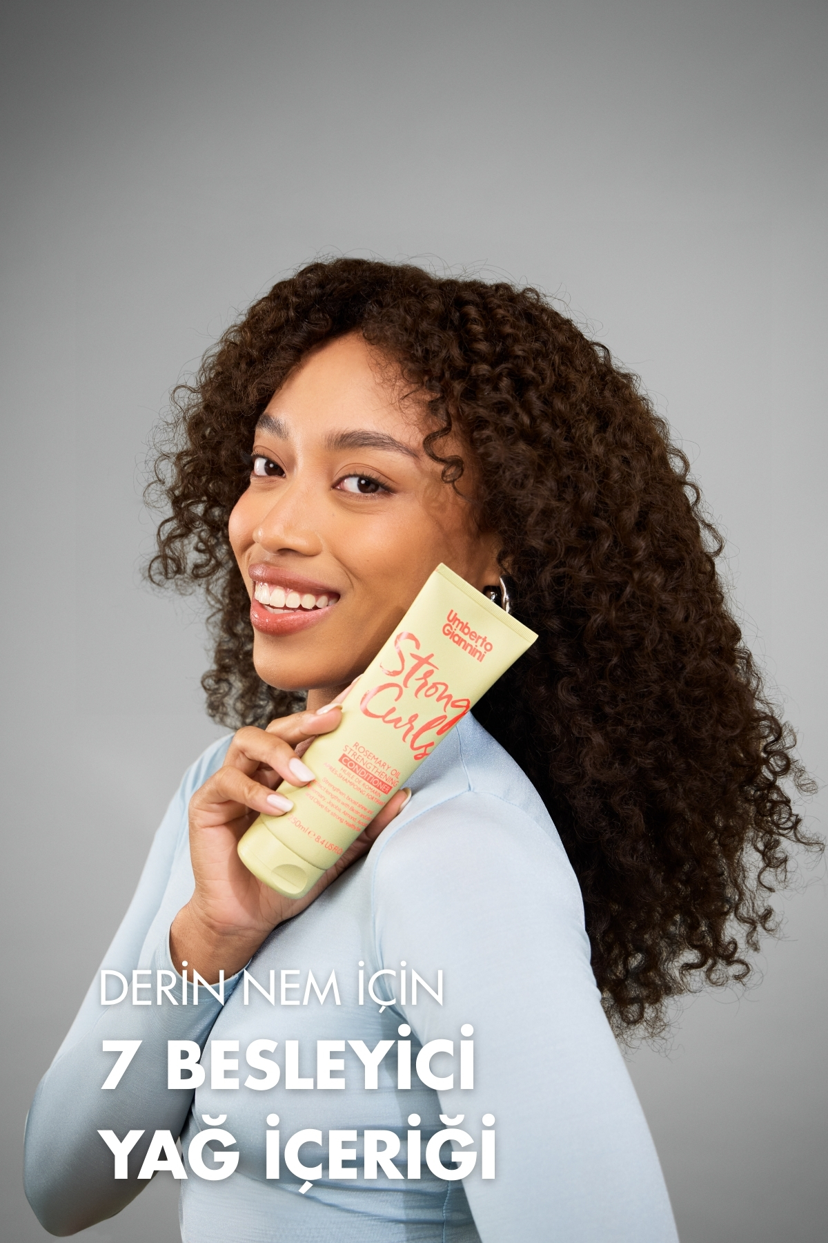 کرم تقویت کننده فر مو با روغن رزماری - مدل Strong Curls — 5060472673152 — تصویر 2 از 6
