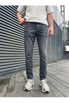 DENIMLAND Erkek Slım Fıt Kot Pantolon Likralı Denım Dar Kesim Jean