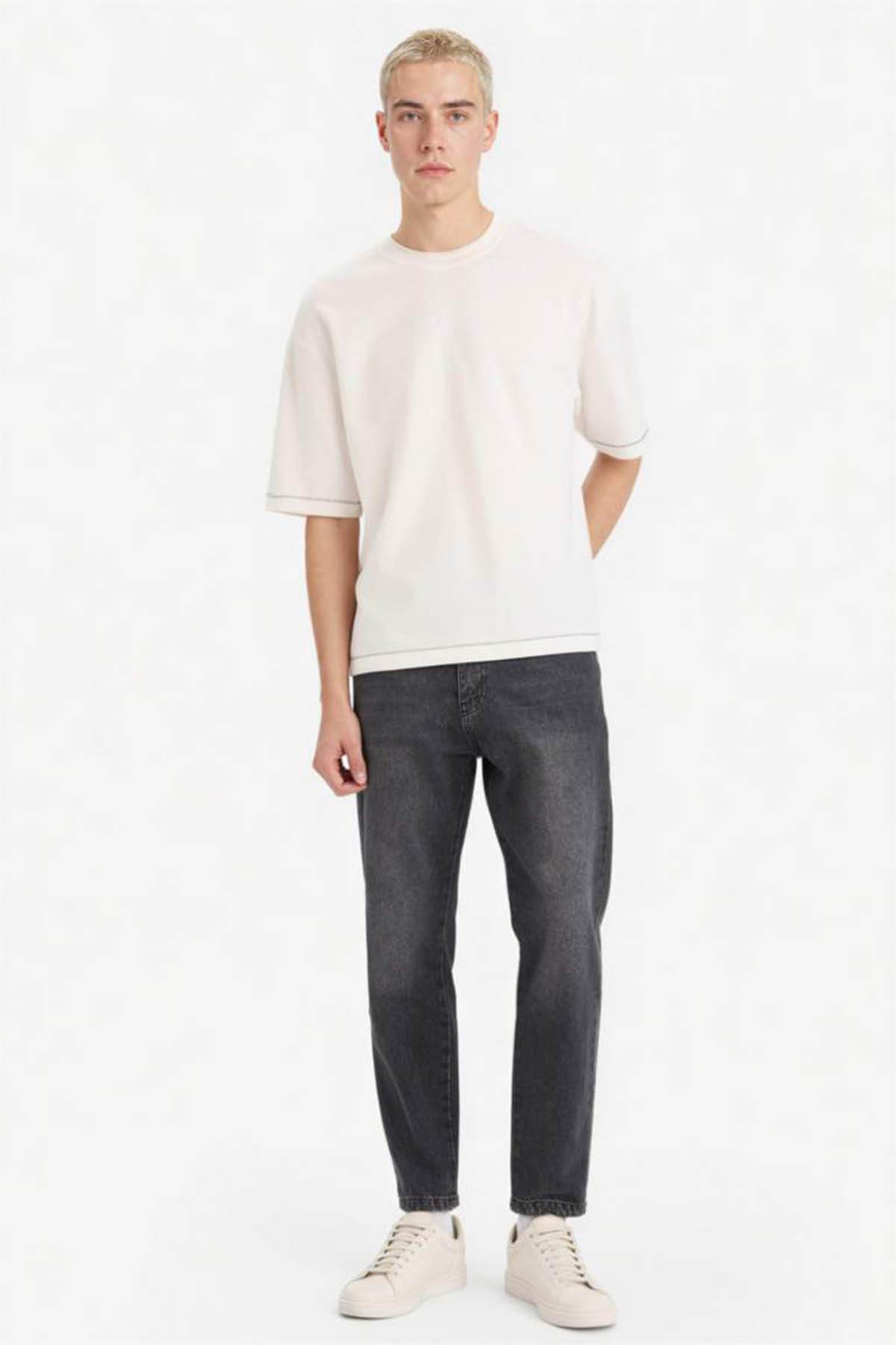 DeFacto %100 Pamuk 90's Slim Fit Jean Pantolon F8999AX26SP