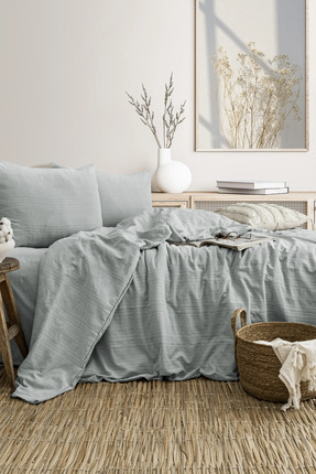 Şaheser Home Collection Salve %100 Pamuklu Çift Kişilik Jakarlı Nevresim Takımı