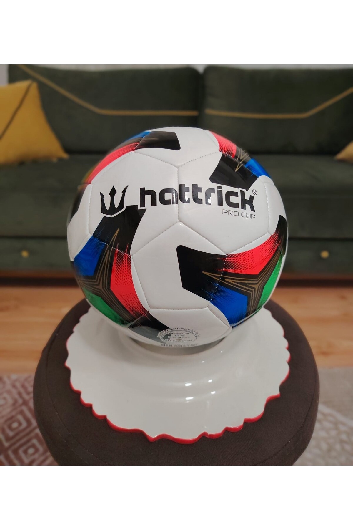 Hattrick Platino Pro Futbol Topu No: 5 (32) Lazer Dikim (Hybrid