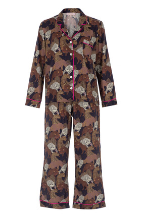 Menam Panther Uzun Pijama Takımı