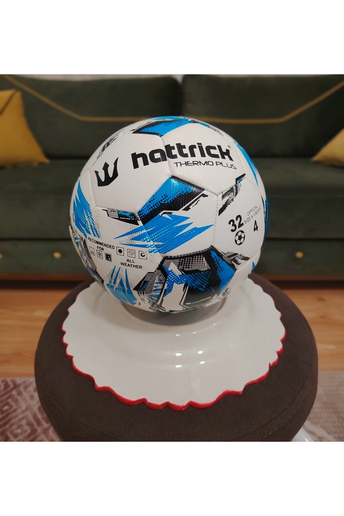 Hattrick Platino Pro Futbol Topu No: 5 (32) Lazer Dikim (Hybrid