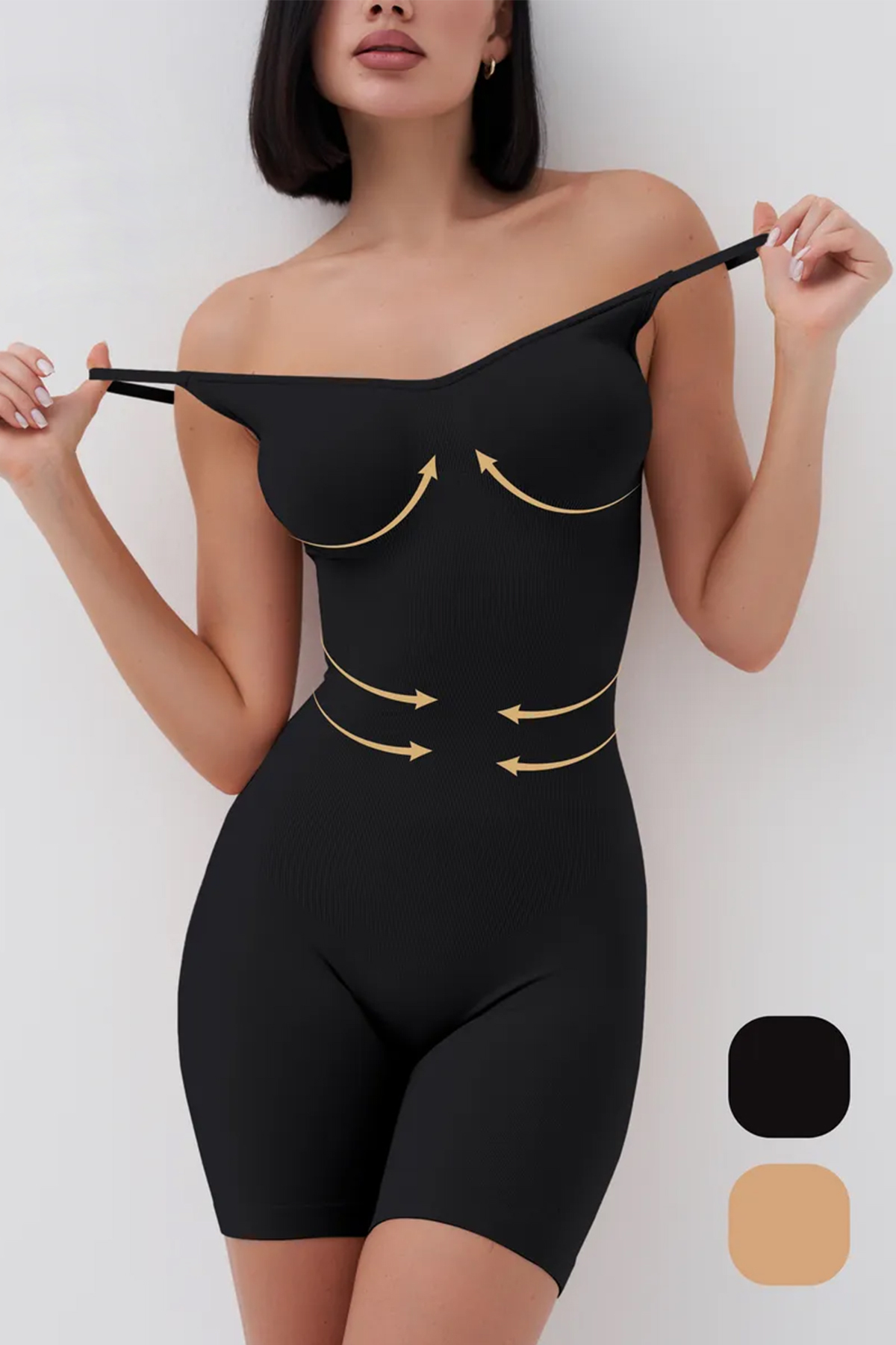 ELEGANCE KORSE Kadın Toparlayıcı Tam Boy Dikişsiz Korse görsel 4