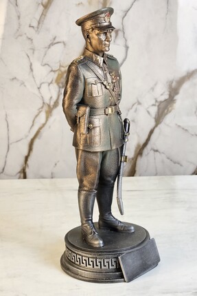 AF SANART Atatürk Üniformalı Dekoratif biblo Heykel