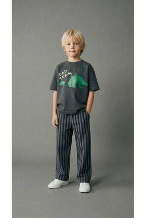Mywkids Dinosour Çocuk Eşofman Takım %100 Cotton