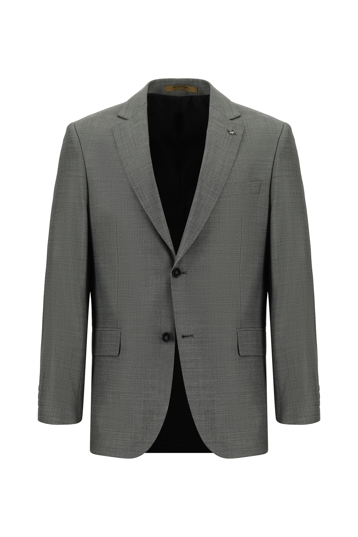 Abdullah Kiğılı 4 Drop Relaxed Fit Rahat Kesim Yünlü Desenli Takım Elbise görsel 2