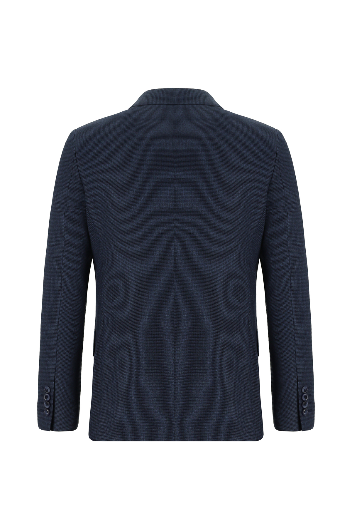 Kiğılı  7 Drop Super Slim Fit Eksra Dar Kesim Desenli Kruvaze Takım Elbise - Görsel 3