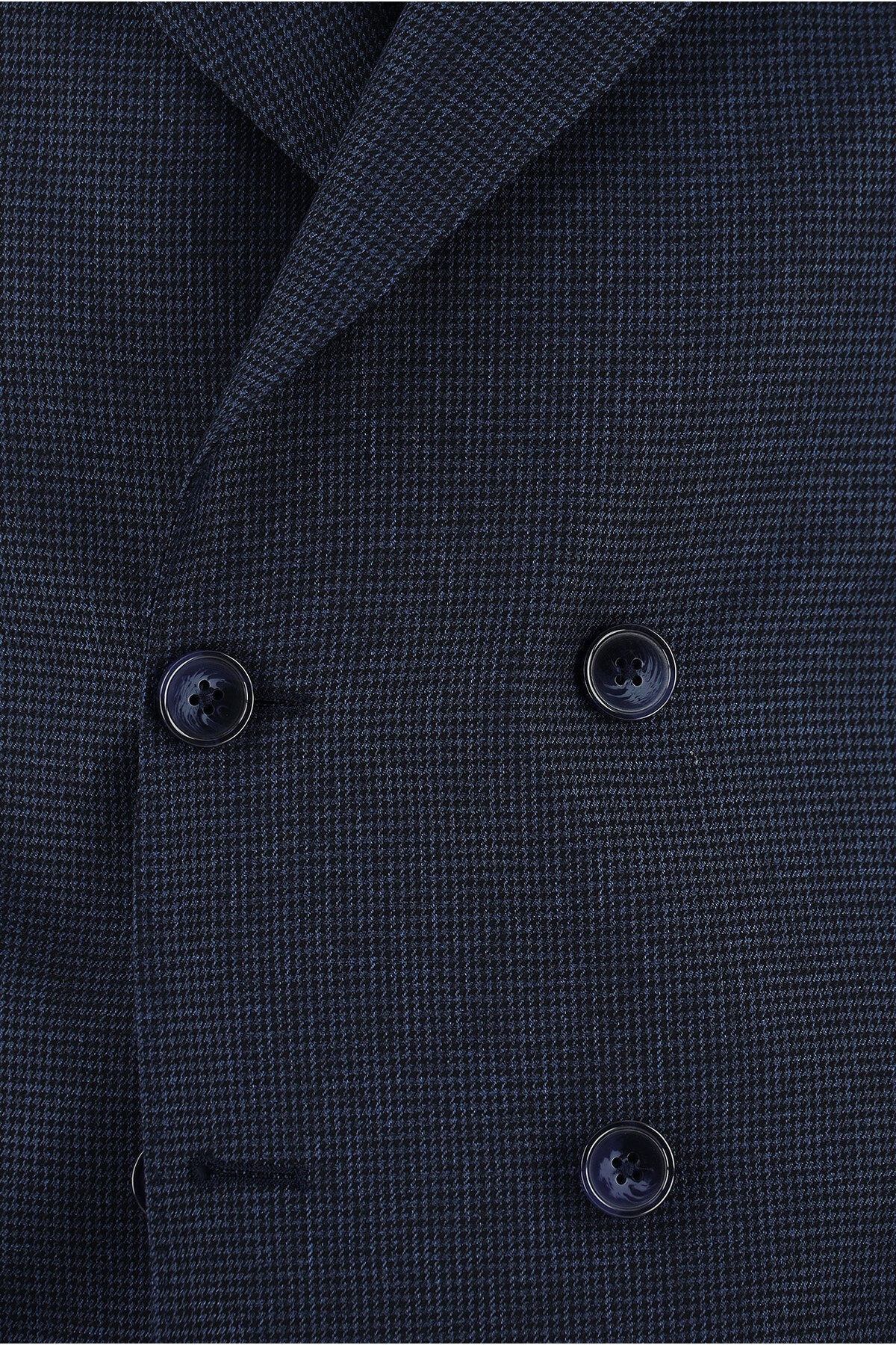 Kiğılı  7 Drop Super Slim Fit Eksra Dar Kesim Desenli Kruvaze Takım Elbise - Görsel 4