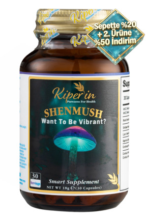 Kiperin Shenmush | Mushroom Complex | AHCC, Reishi, Shiitake, Lions's Mane, A...