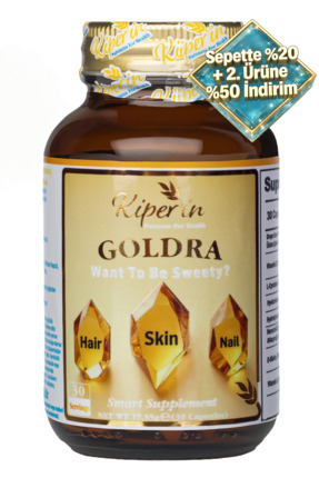 Kiperin Goldra | Cilt, Saç & Tırnak | Biotin, Keratin, Üzüm Çekirdeği, Hyalur...
