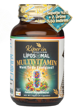 Kiperin Lipozomal Multivitamin 13 Vitamin & 6 Mineral Cilt - Saç - Tırnak & E...