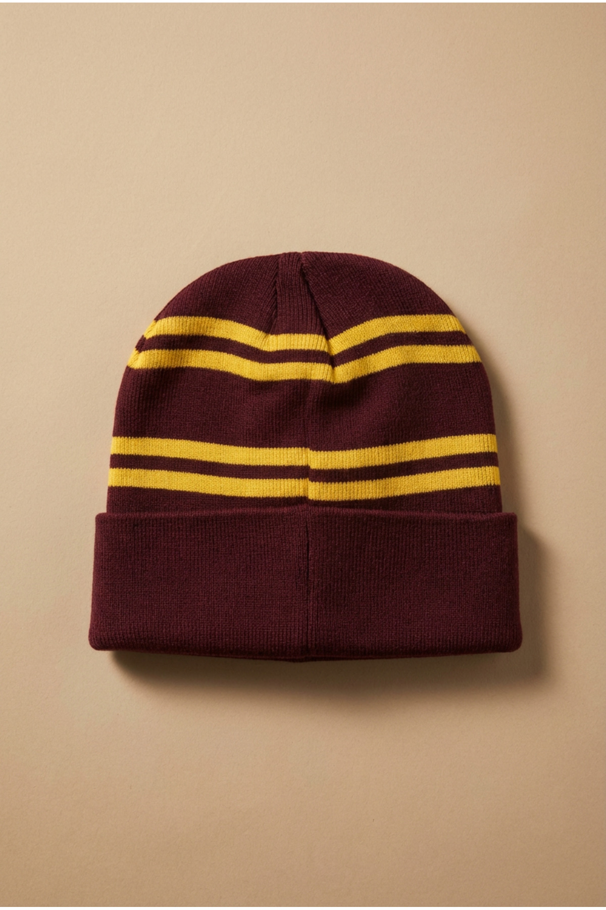 Sihir Dükkanı  Gryffindor Bere Standart Beden Lisanslı Örme Akrilik - Görsel 4