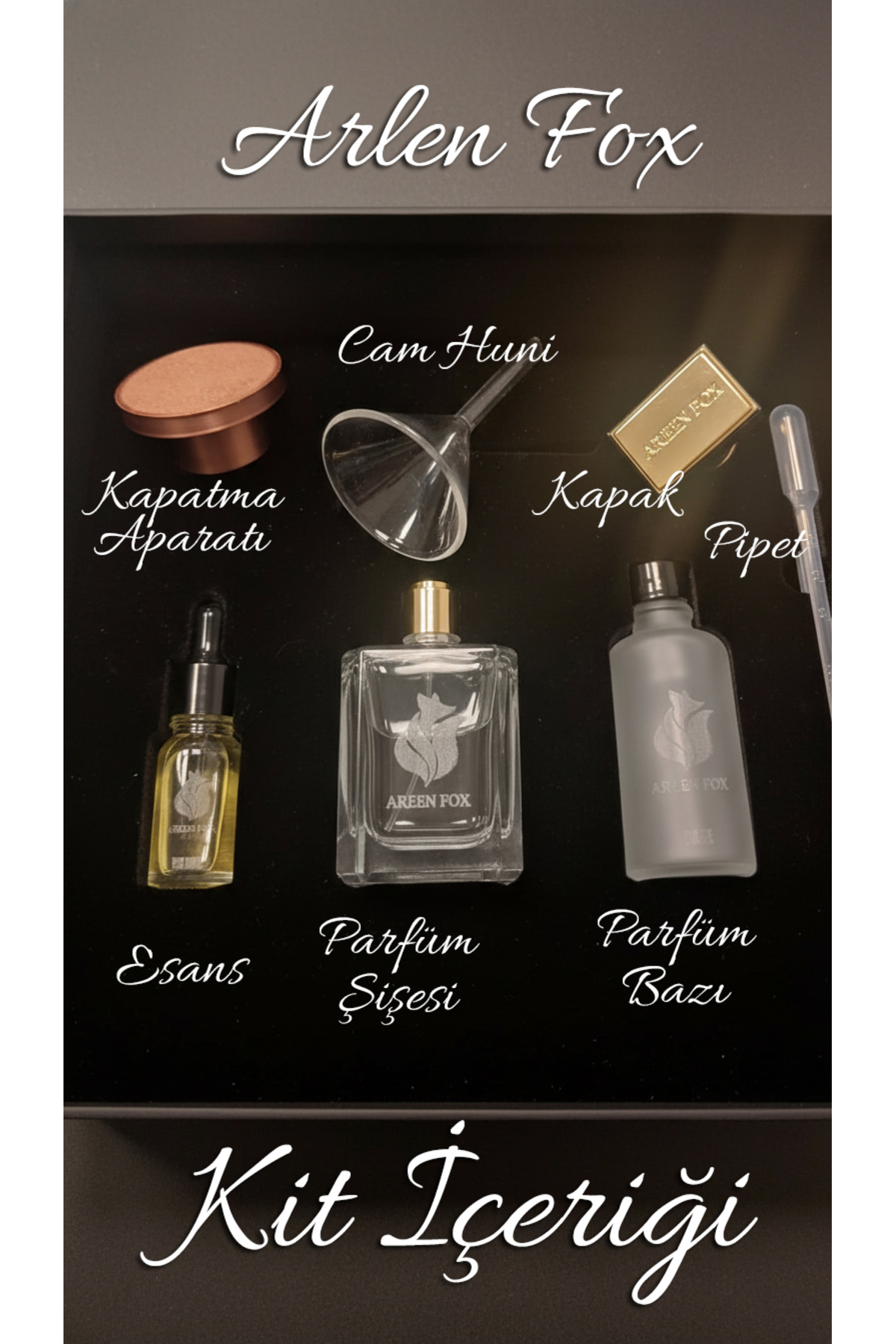 Velvet Spice Premium Parfüm Hazırlama Kiti | Vanilyalı & Baharatlı Unisex Koku