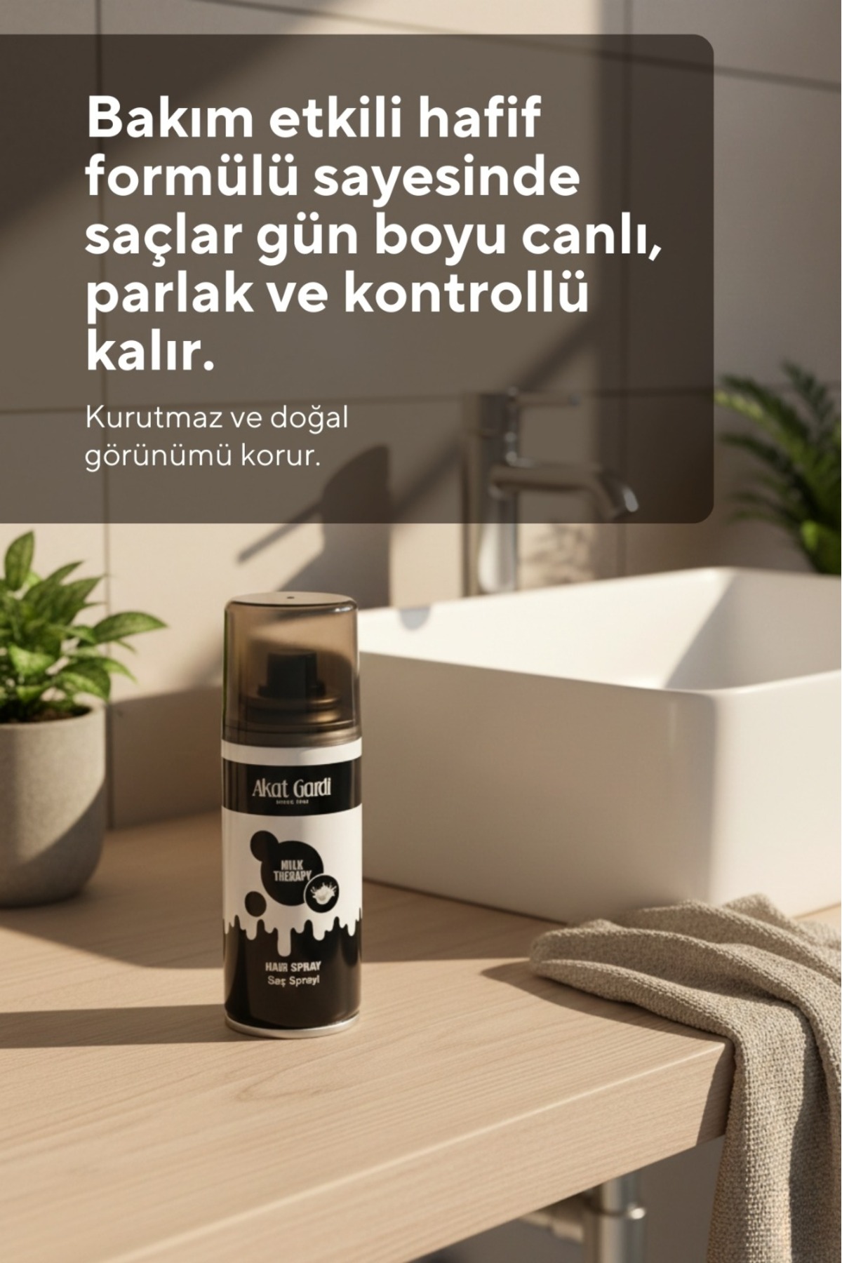 Saç Spreyi Milk Therapy 75Ml.Süt Kokusu Etkisi Seyahat Boy 3'Lü Özel Seyahat Seti — SeyahatMilk3lüSet — تصویر 4 از 5