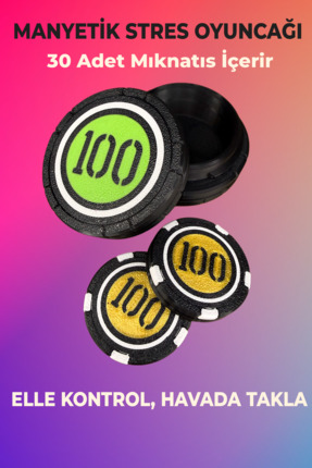 Creva OG Flipster-Poker Fişi-Mıknatıslı-StresOyuncağı-(ÖZEL KUTULU)