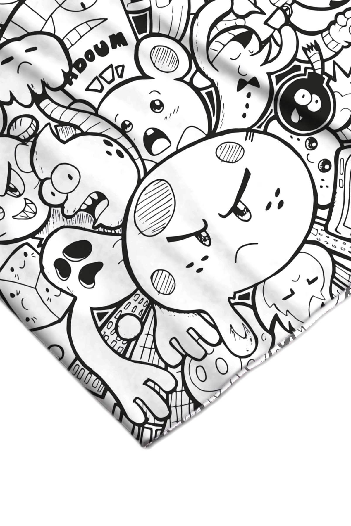 buffed Doodle Boyunluk Bandana Maske Buff buffed görsel 5