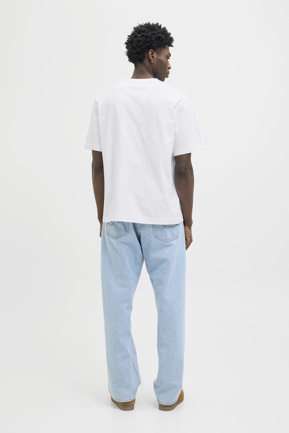 تیشرت مردانه راسته آستین کوتاه | جک اند جونز Jack & Jones 12273157 - تصویر 3