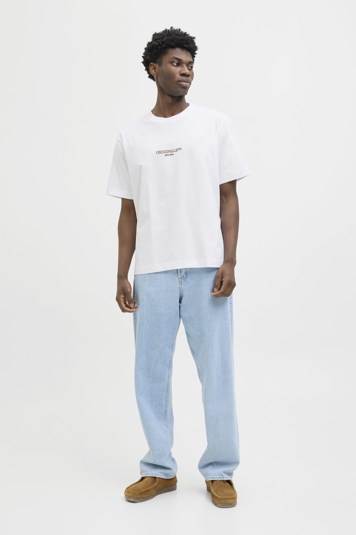 تیشرت مردانه راسته آستین کوتاه | جک اند جونز Jack & Jones 12273157 - تصویر 4