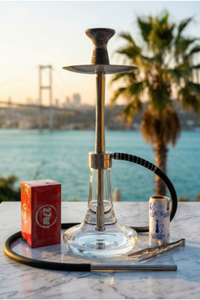 gökkuşağı nargile % 100 Çelik Nargile Takımı (Profesyonel Seri) % 100 Duman P...