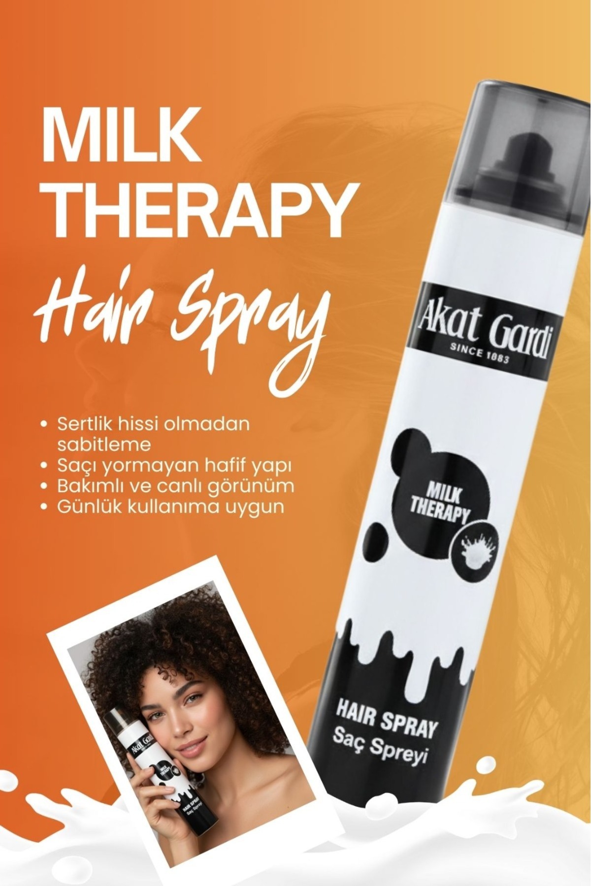 Milk Therapy Saç Spreyi 400 ml — MilkSaçSpreyi400Ml — تصویر 5 از 5