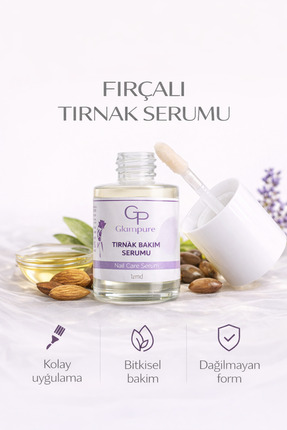 Glampure Soyulan & Kırılan Tırnaklar İçin Hızlı Etkili Güçlendirici Tırnak Ba...