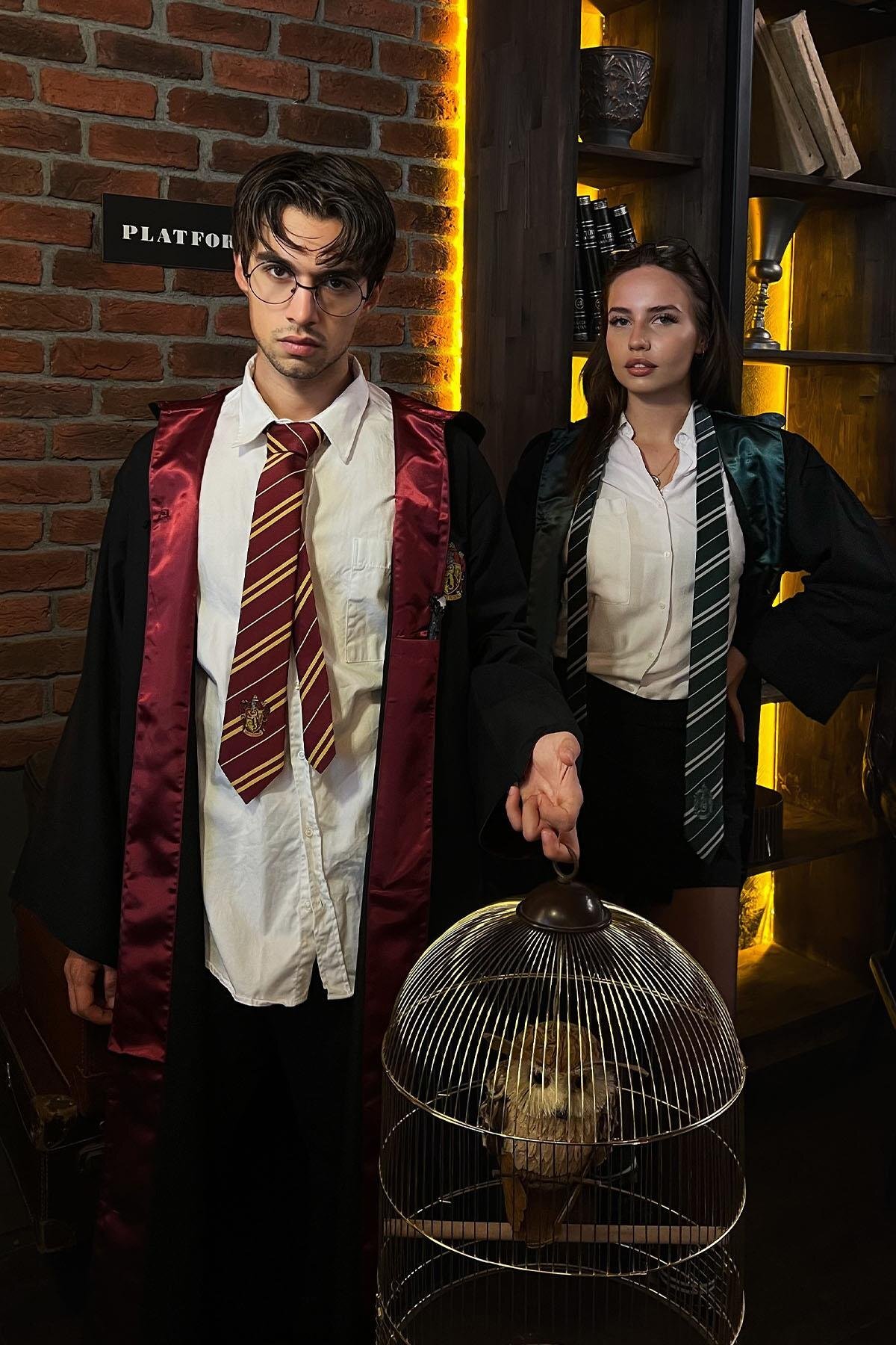 Sihir Dükkanı  Harry Potter Gryffindor Öğrenci Kravatı - Görsel 3