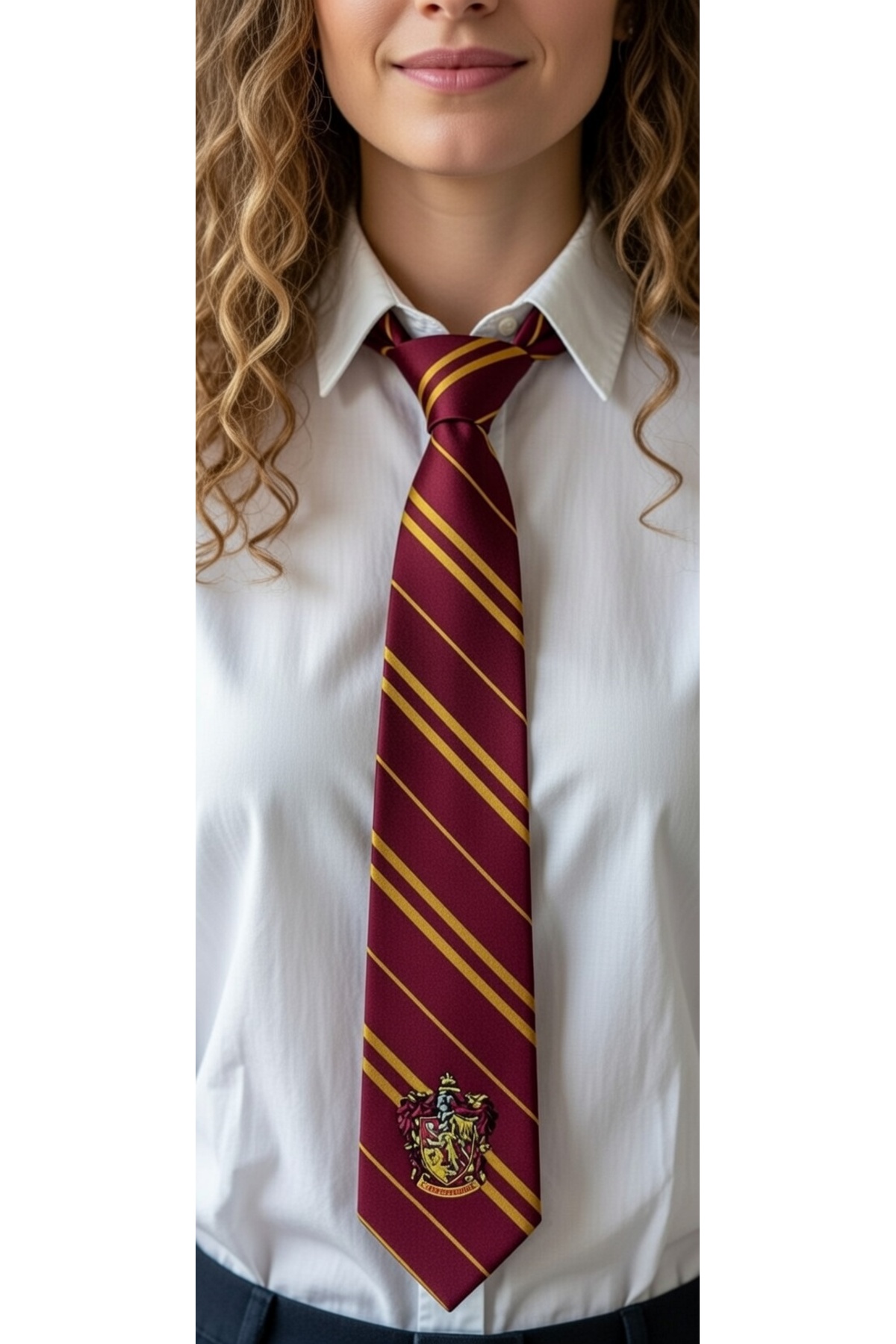 Sihir Dükkanı  Harry Potter Gryffindor Öğrenci Kravatı - Görsel 4