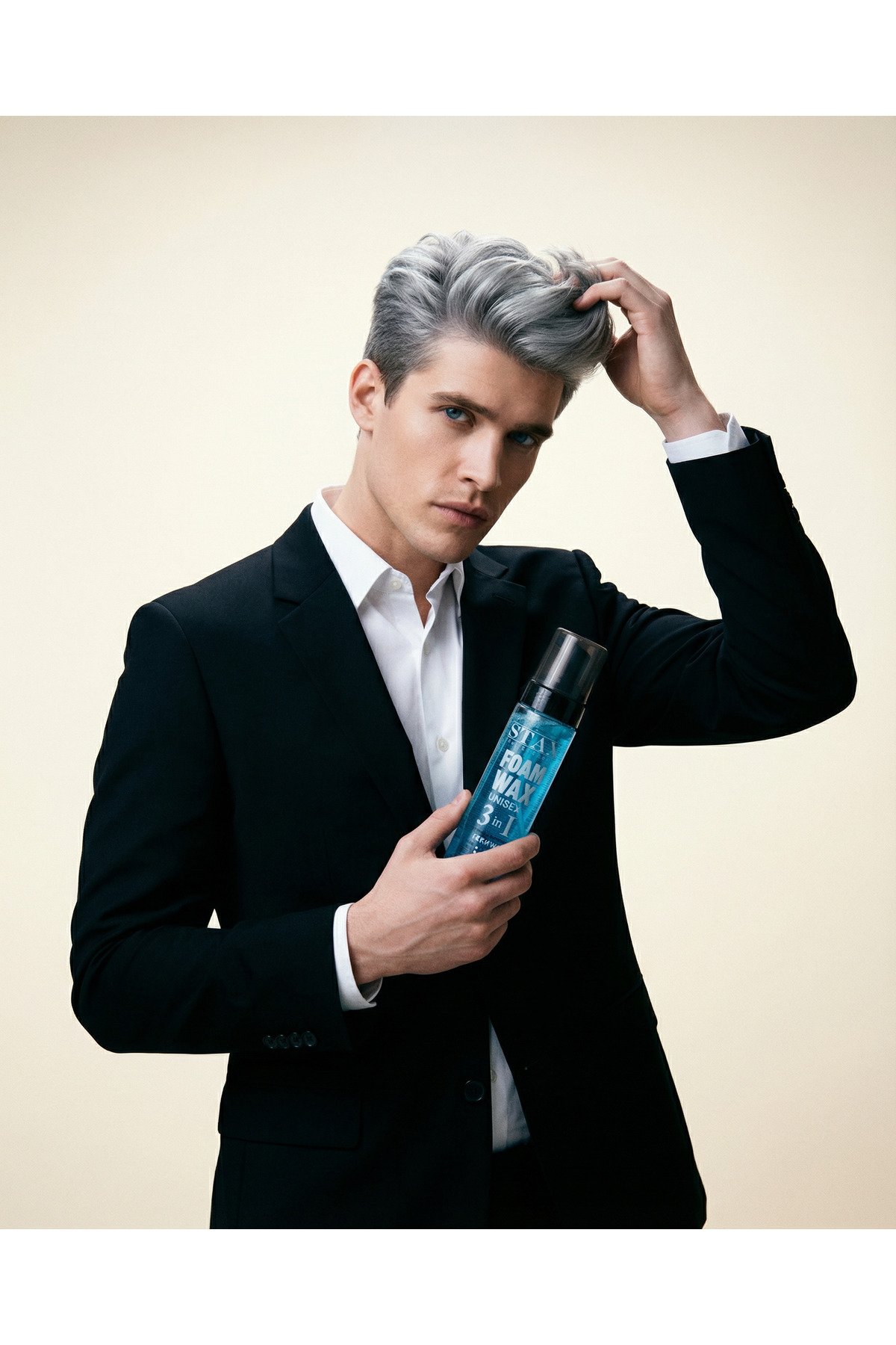 Foam Wax 3in1 Keratin Köpük Saç Şekillendirici — KSK — تصویر 3 از 7