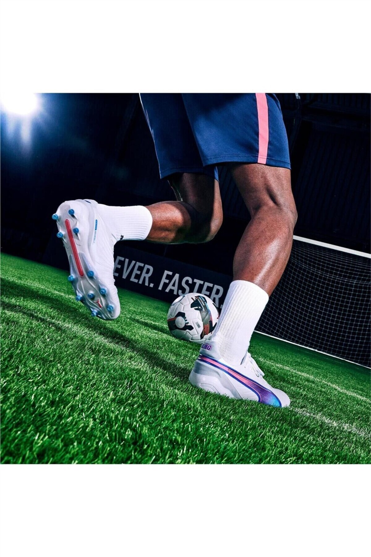 کتانی استوک دار مردانه راسته | آدیداس adidas 107809 - تصویر 5