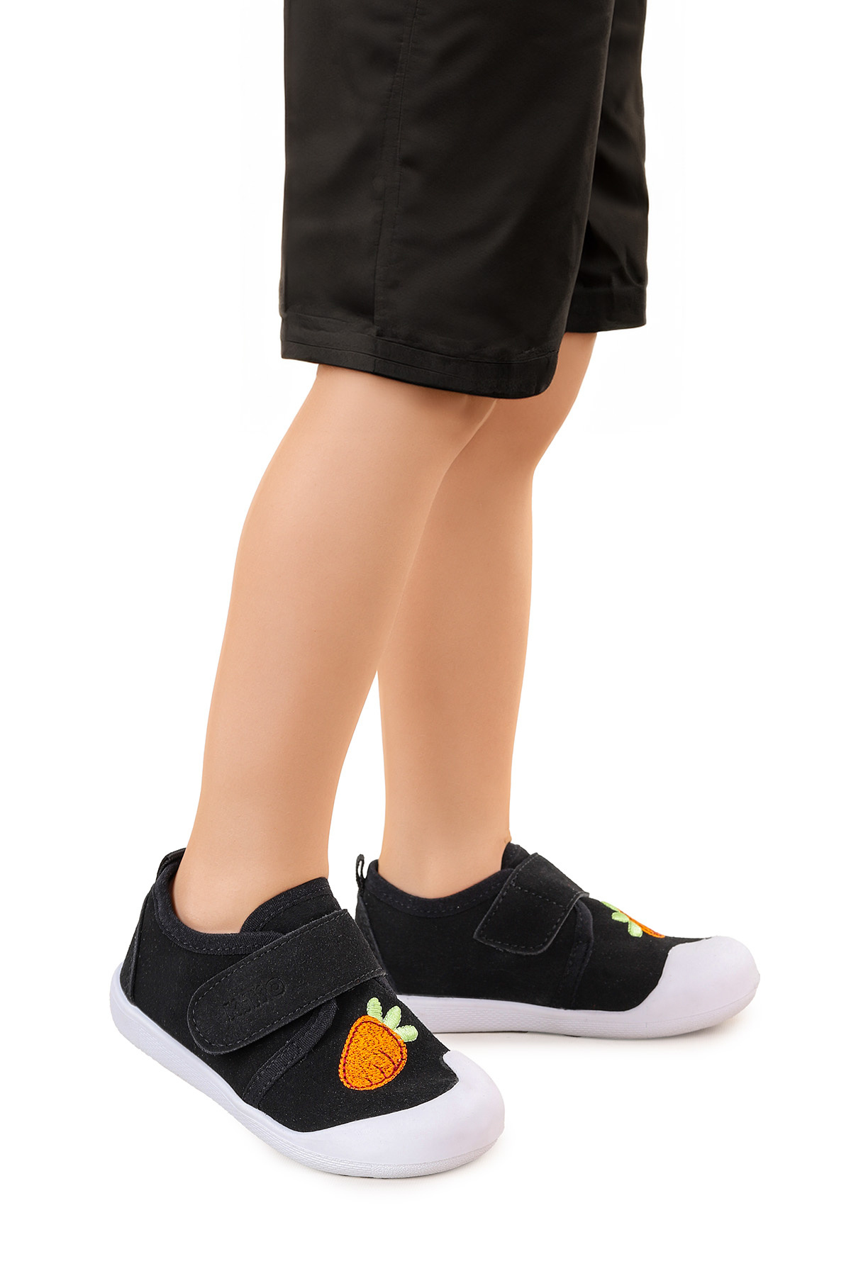 Kiko Kids Strawberry Cırtlı Erkek Bebek İlk Adım Panduf Ayakkabı fotoğrafı 3 (önizleme)