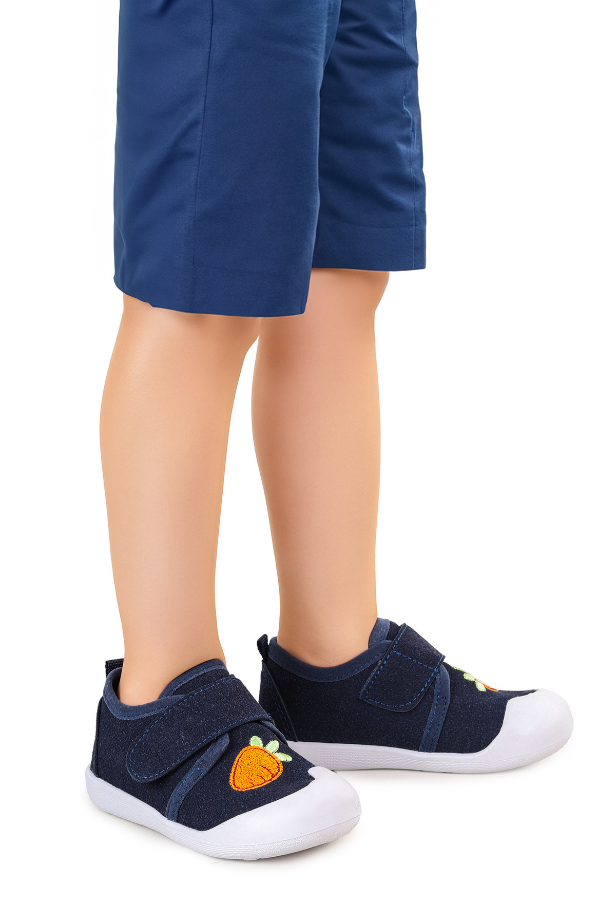 Kiko Kids Strawberry Cırtlı Erkek Bebek İlk Adım Panduf Ayakkabı fotoğrafı 3 (önizleme)