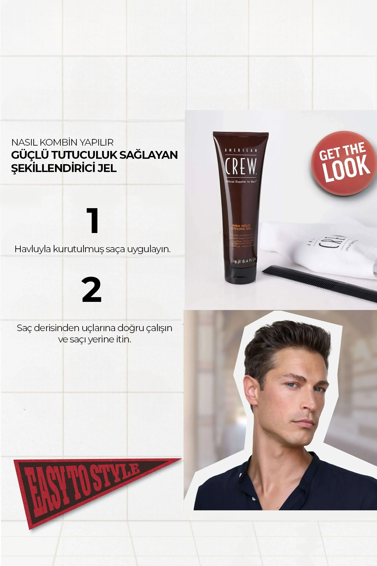 Firm Hold Gel 390 ml – Maksimum Tutuş Islak Görünüm Saç Jölesi — 669316076026 — تصویر 4 از 4